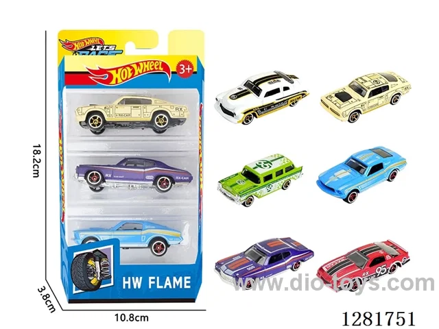 1:64 free wheel alloy car