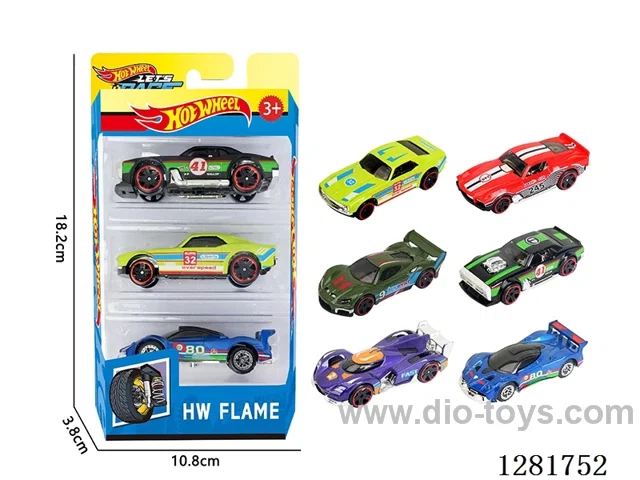 1:64 free wheel alloy car