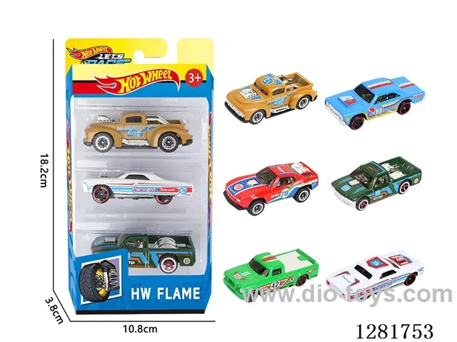 1:64 free wheel alloy car