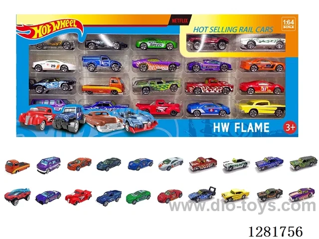 1:64 free wheel alloy car
