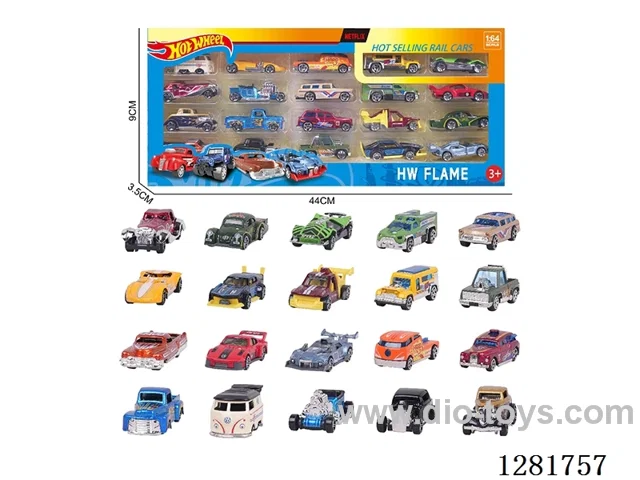 1:64 free wheel alloy car