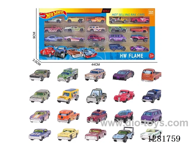 1:64 free wheel alloy car