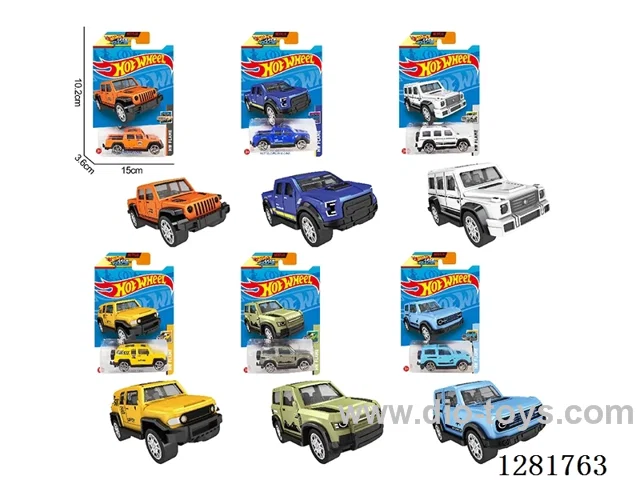 1:64 free wheel alloy car