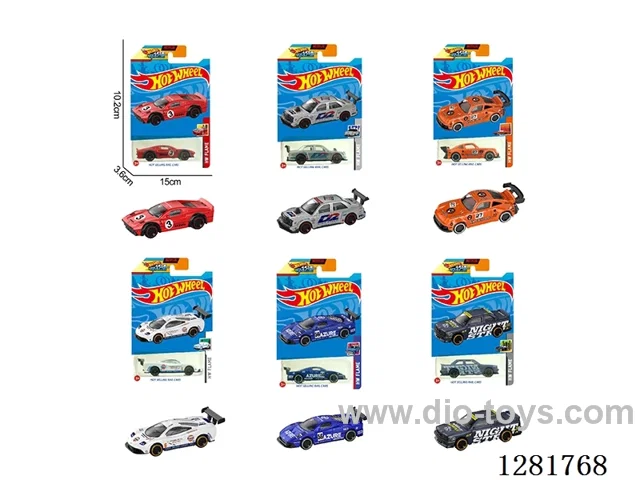 1:64 free wheel alloy car