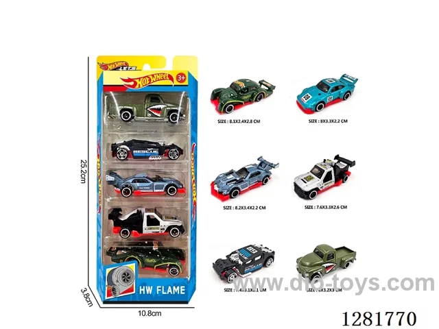 1:64 free wheel alloy car