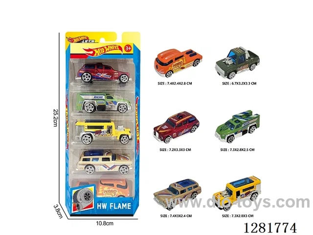 1:64 free wheel alloy car