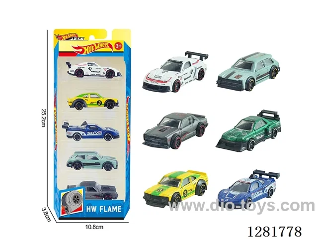 1:64 free wheel alloy car