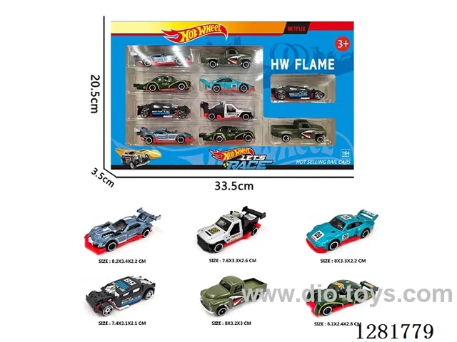 1:64 free wheel alloy car