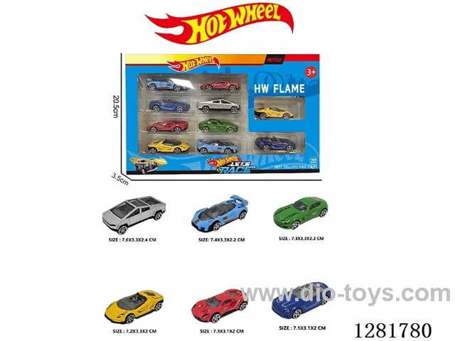 1:64 free wheel alloy car