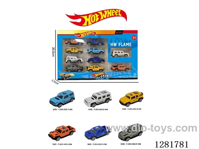 1:64 free wheel alloy car