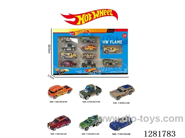 1:64 free wheel alloy car