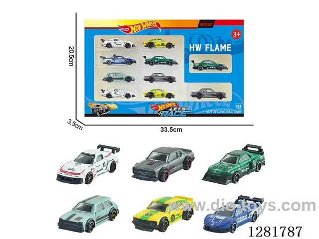 1:64 free wheel alloy car