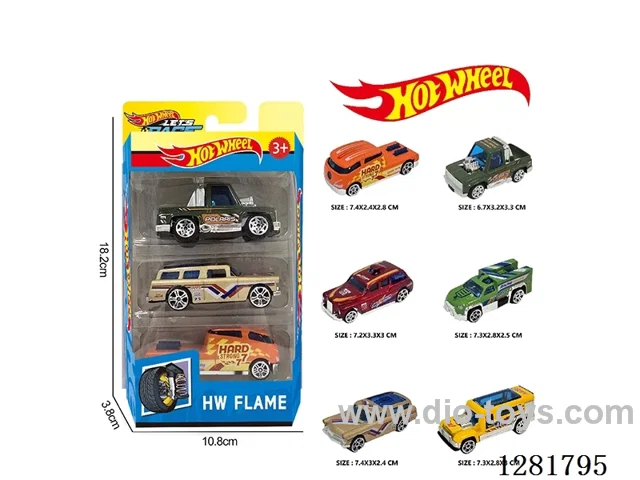 1:64 free wheel alloy car