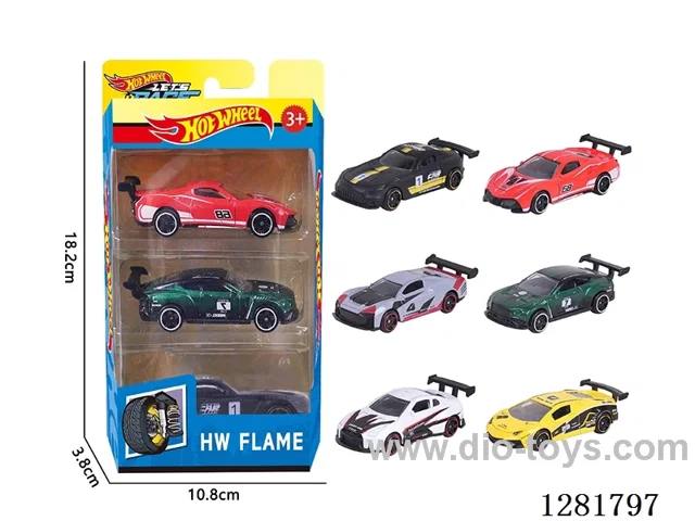 1:64 free wheel alloy car