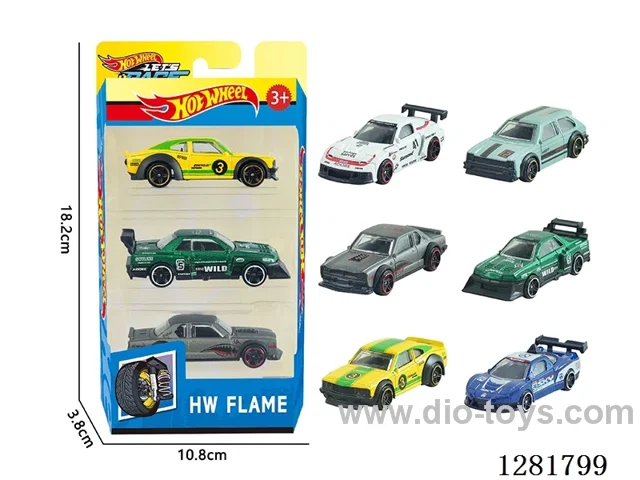 1:64 free wheel alloy car