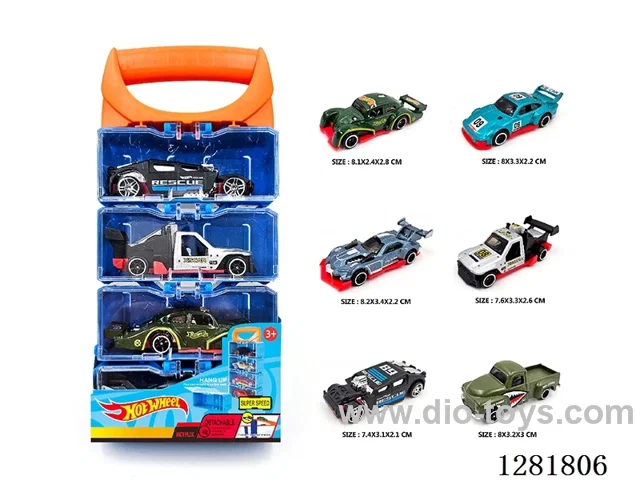 1:64 free wheel alloy car