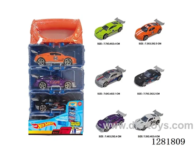 1:64 free wheel alloy car