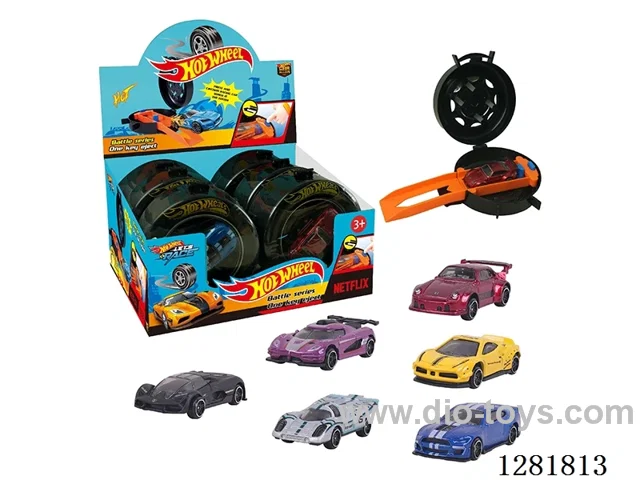 1:64 free wheel alloy car 6PCS