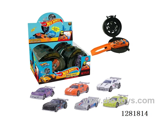 1:64 free wheel alloy car 6PCS