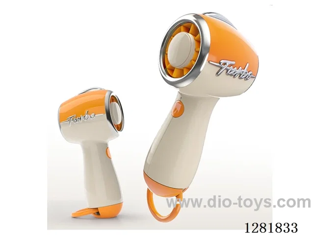 Retro Turbo High-Speed Handheld Fan (Orange)