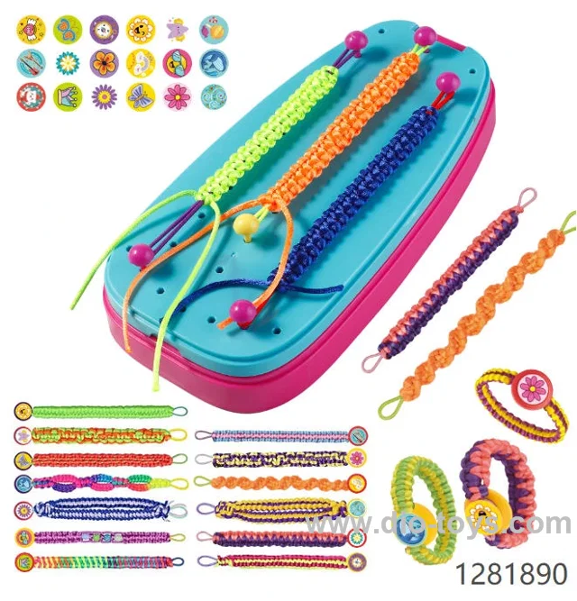 Friendship Bracelet Making Kit Toys(Blue)