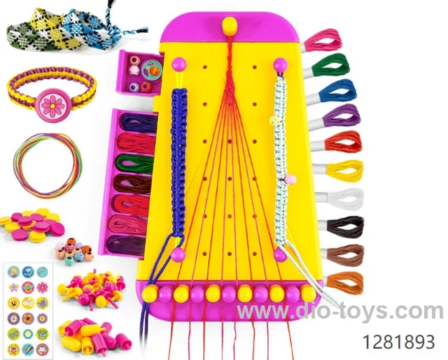 Friendship Bracelet Making Kit Toys(Yellow)