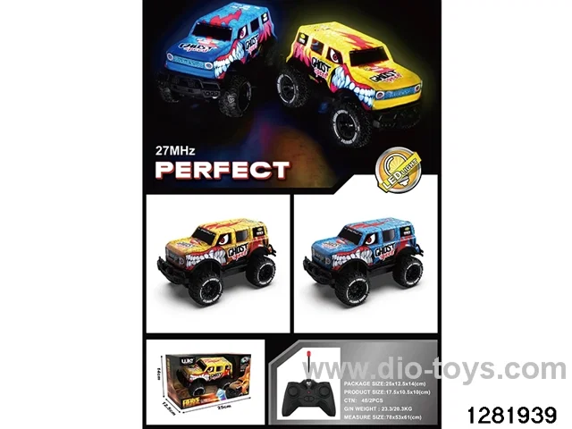 1:20 Four-way Lighting Off-Road Remote Control Car