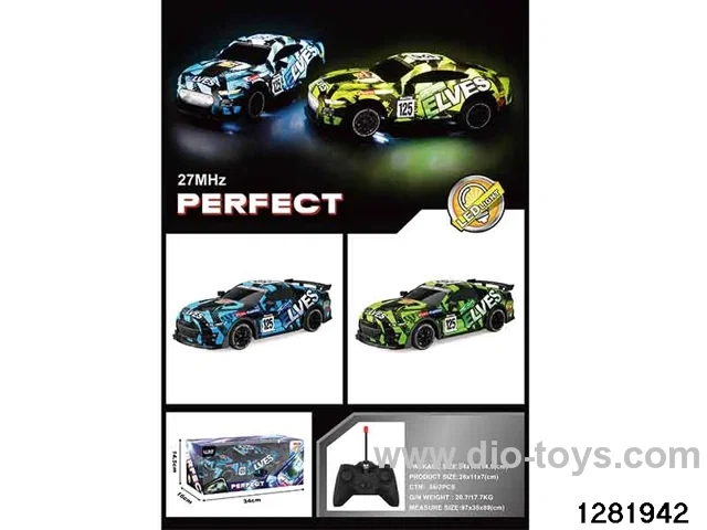 1:18 scale Sitong Lights Off-Road Remote Control Car