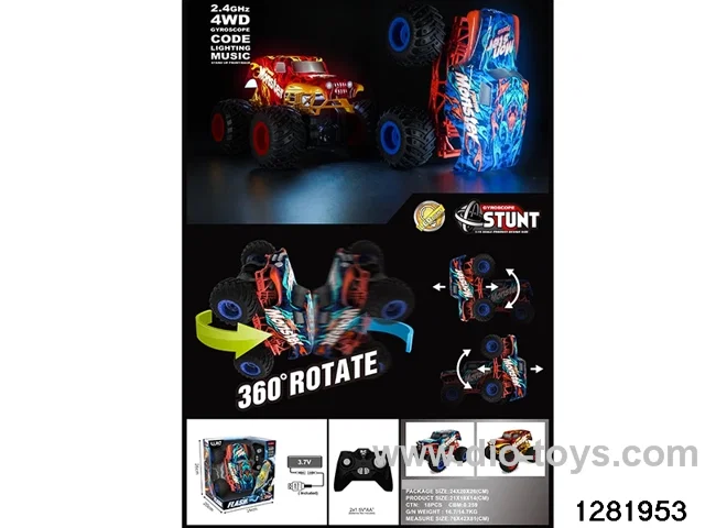 1:16 Gyroscope Stunt Off-Road Vehicle (Standing Stunts) 2.4G