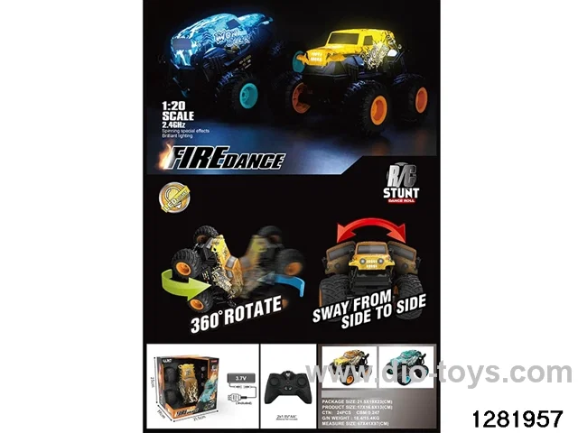 1:20 Stunt Dancing Car (Lights & Music) 2.4G
