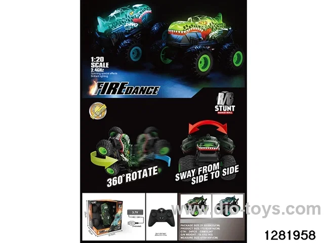 1:20 Stunt Dancing Car (Lights & Music) 2.4G