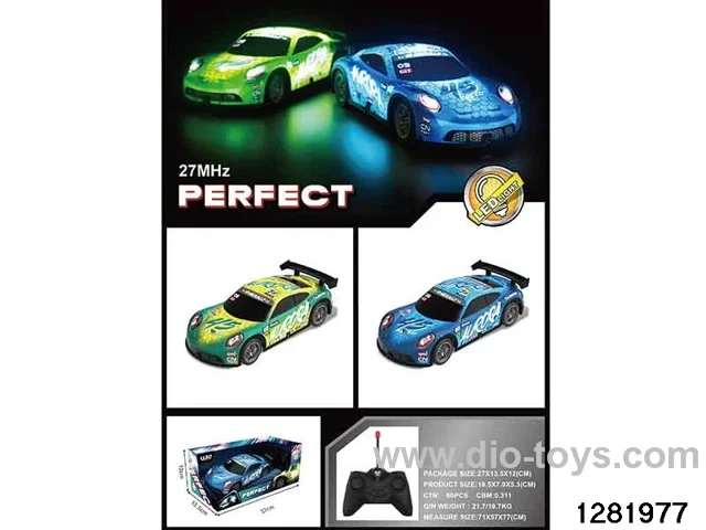 1:22 Four-way Lighting Racing Car Body
