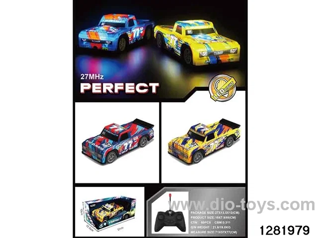 1:22 Four-way Lighting Racing Car Body
