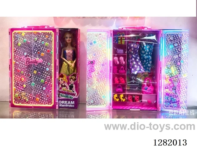Barbie Closet with light