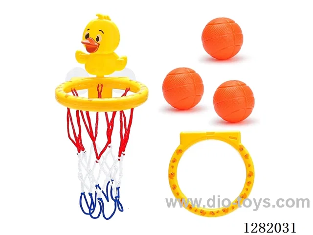 Bathroom Basketball Set (Includes 3 Balls)