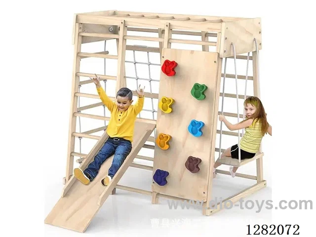 Solid Wood Swing Set