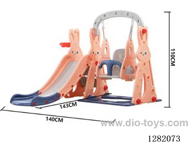 Slide and Swing Set