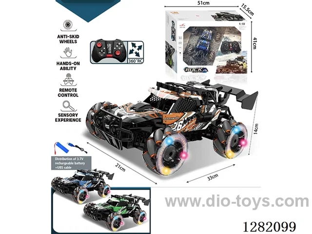 1:10 14ch 2.4G RC car W L/M included battery