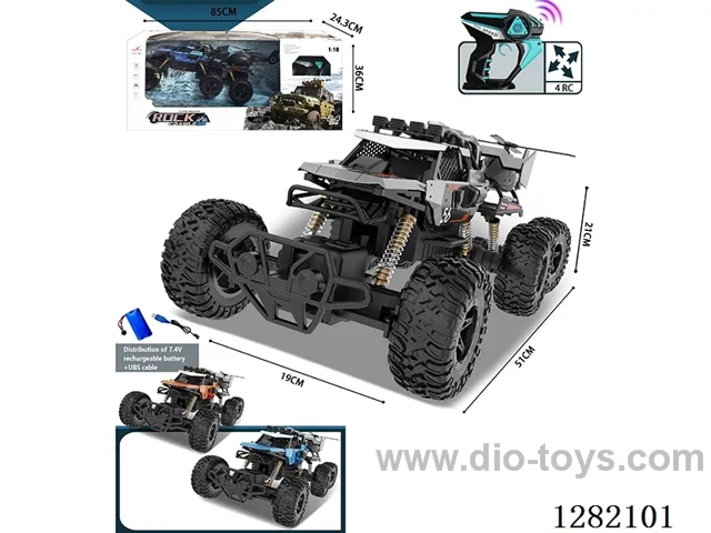 1:8 4ch 2.4G RC car included battery