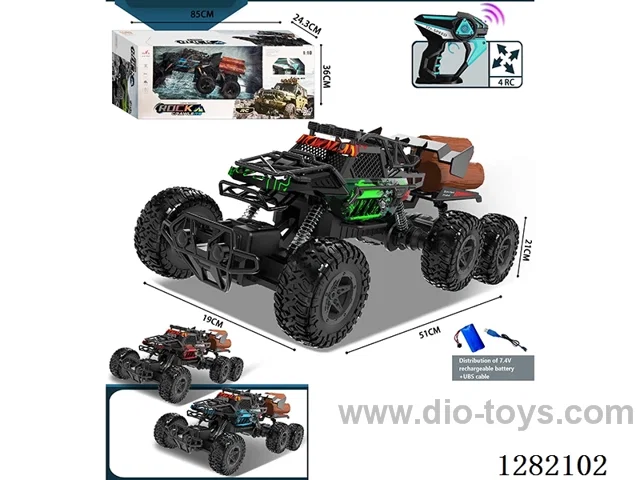1:8 4ch 2.4G RC car included battery