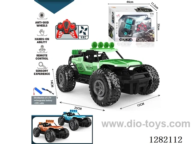 1:18 4ch 27MHz RC car included battery