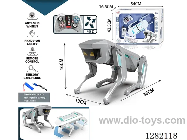 14ch 2.4G RC dog W L/M included battery