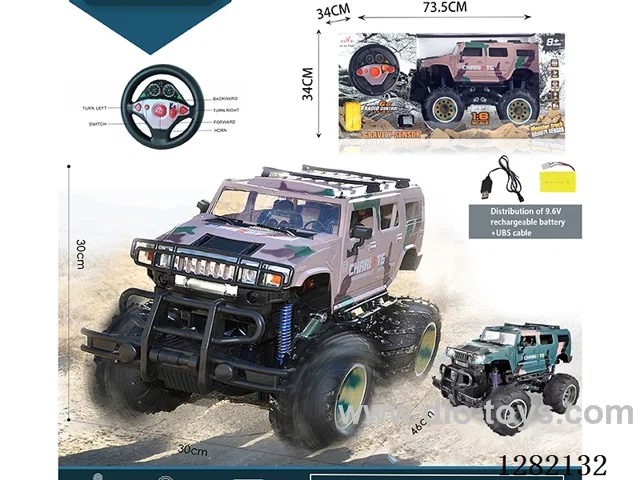 1:8 4ch 27MHz RC car with light included battery