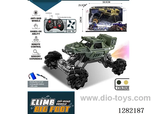 14ch 2.4G RC car with music/spray included battery