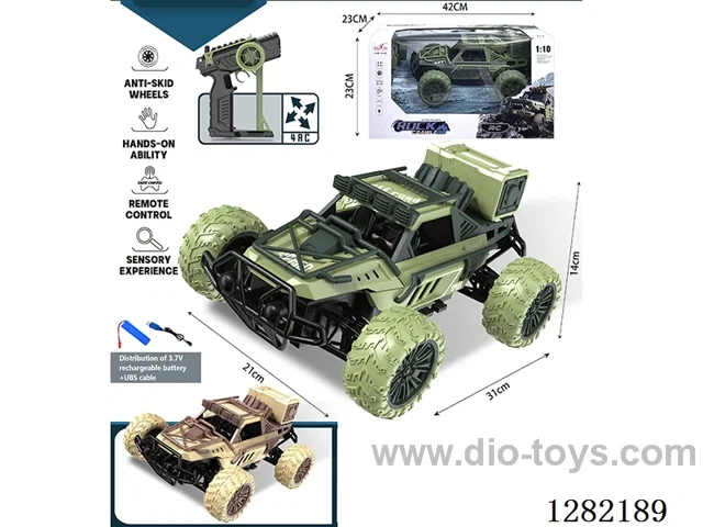 1:10 4ch 27MHz RC car included battery