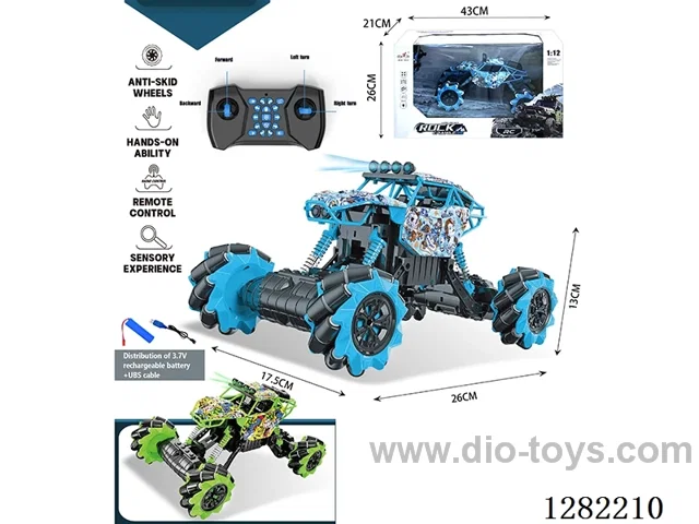 1:14 2.4G RC car W L/M included battery