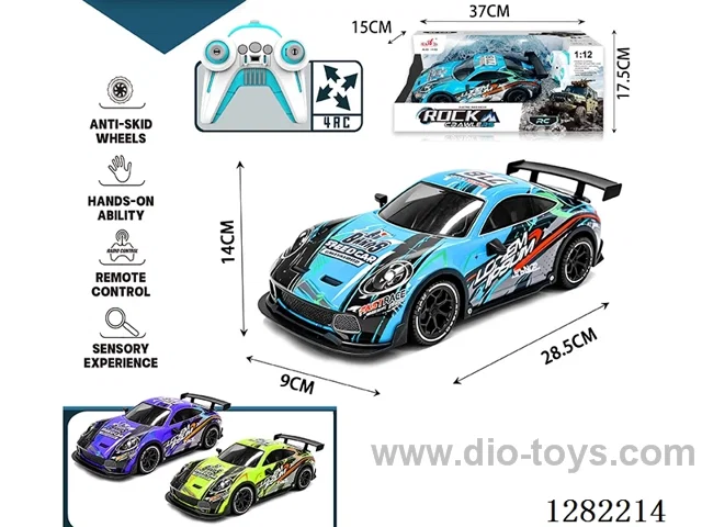 1:16 4ch 27MHz RC car with light not included battery