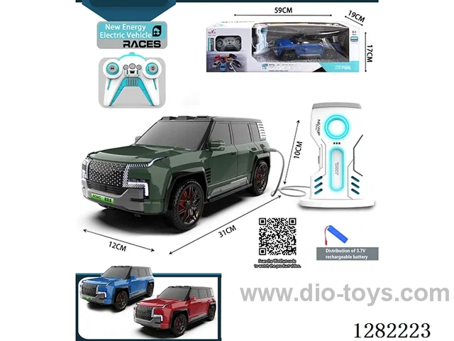 1:14 4ch 27MHz RC car with light included battery