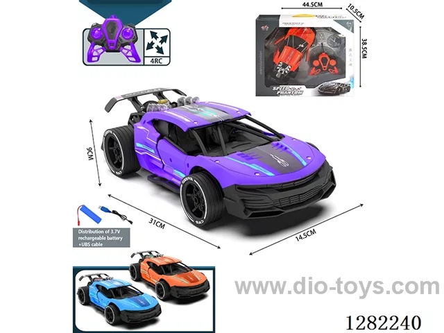 1:14 4ch 27MHz RC car included battery