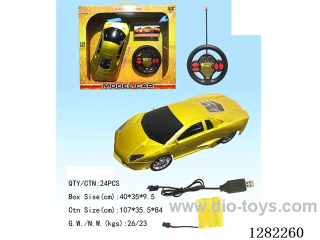1:14 4ch 27MHz RC car W L/M included battery